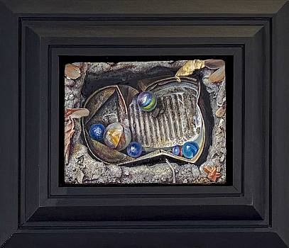 Murmeln  Öl auf Leinwand 