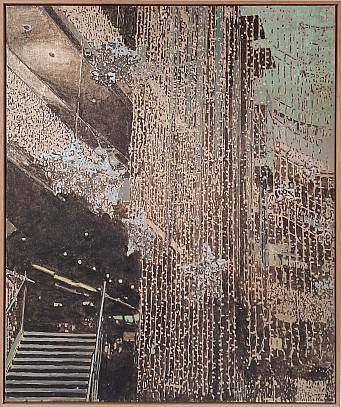 Falls  Acryl auf Leinwand 