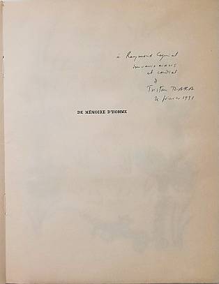 Memoire d`homme  Lithografie u. Buchdruck 