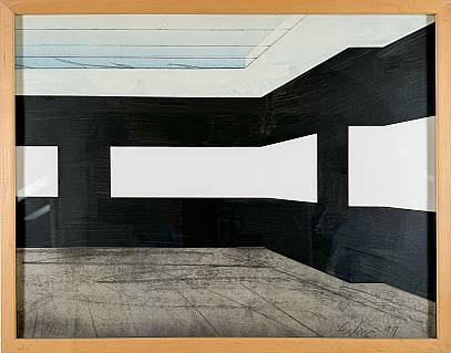 Der andere Raum  Gouache auf Papier 