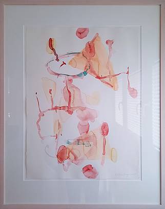 ohne Titel  Aquarell 