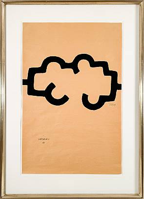 ohne Titel  Siebdruck 