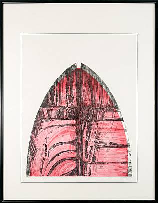 Knolle  Farbradierung 