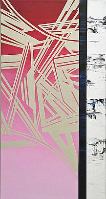 city scans  Acryl auf Leinwand 