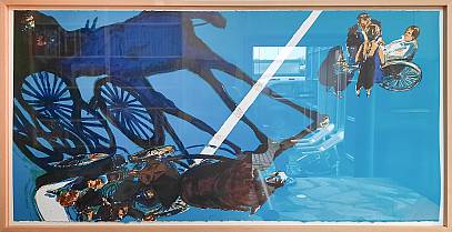Ohne Titel (Santa Lucia)  Lithografie 