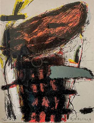 Ohne Titel  Lithographie  Sig. num. 