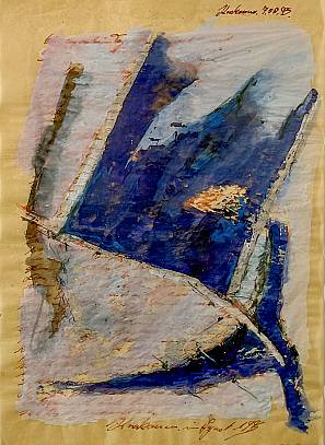 Ohne Titel  Lithographie  Sig. num. 